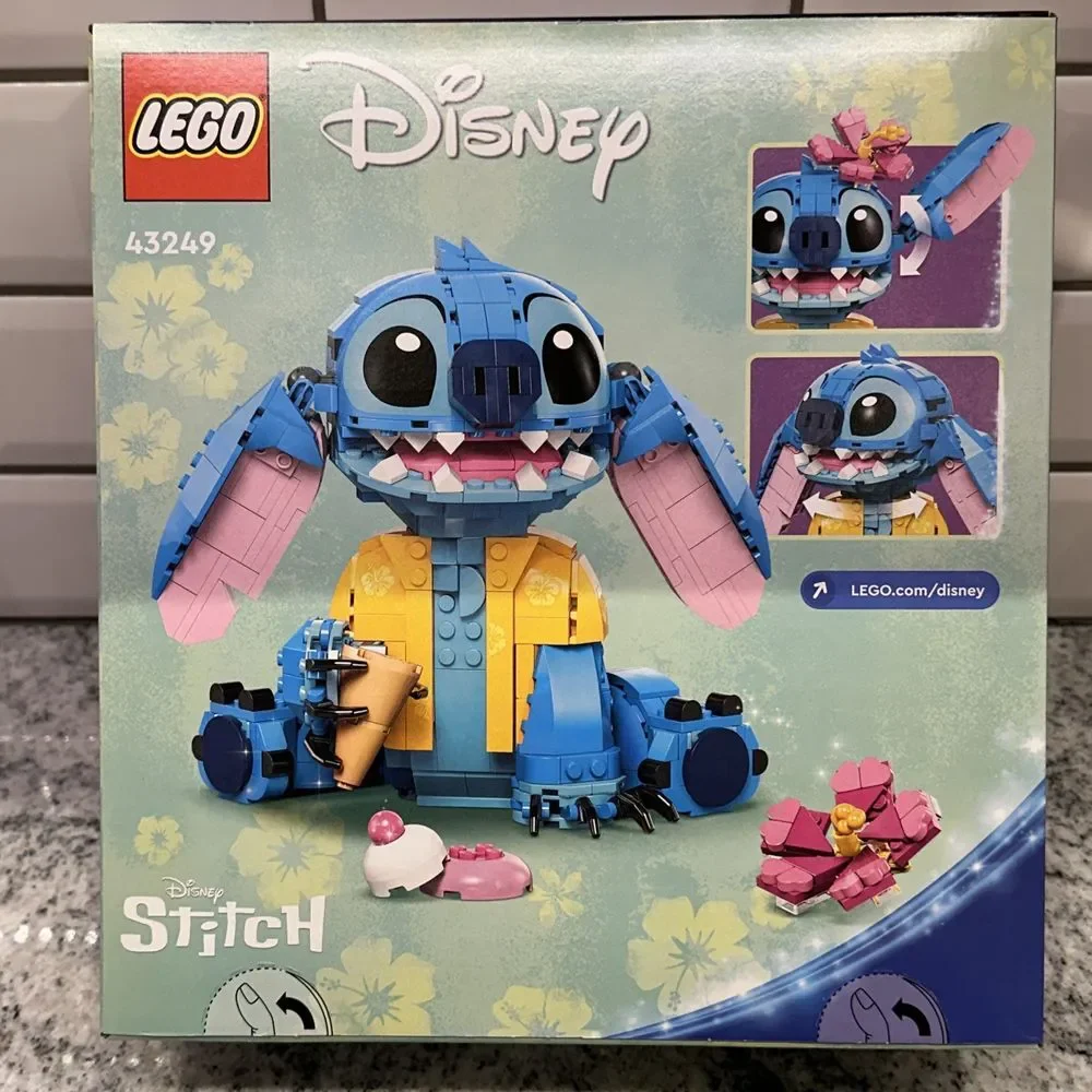 LEGO‎ Disney Stitch Toy Building Kit – Fun Buildable Figure Ice Cream Cone 43249 - Picture 3 of 5
